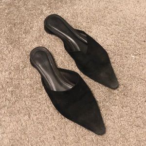 Zara Pointed Flat Mules